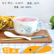 hộp cơm giữ nhiệt cắm điện Phim hoạt hình cốc cốc ăn liền gốm có nắp lớn học sinh dao kéo đặt hộp cơm trưa dễ thương ký túc xá bát đũa đũa nĩa - Hộp cơm điện sưởi ấm hộp cơm hâm nóng bằng điện