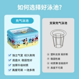 Детский бассейн для плавания для домашнего использования, надувная детская ванна, увеличенная толщина