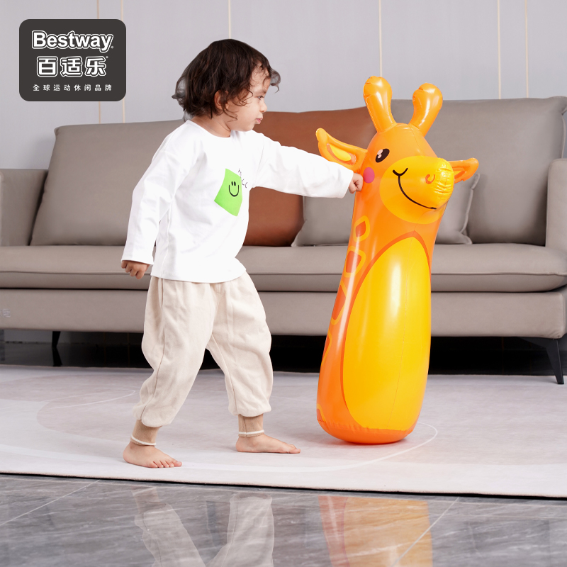 Bestway Tumbler Toys Baby Fitness Big children exercise inflatable puzzle toy 2980-Taobao