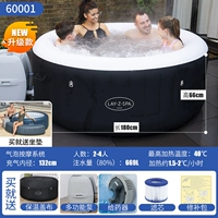 Подушка, круглый надувной бассейн, 180×66см