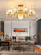 Modern American-Style Crystal Chandelier, Living Room Main Light, 2026 New Model, Luxurious and Elegant, Light Luxury Lighting Combination, Whole House Package