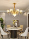 Modern American-Style Crystal Chandelier, Living Room Main Light, 2026 New Model, Luxurious and Elegant, Light Luxury Lighting Combination, Whole House Package
