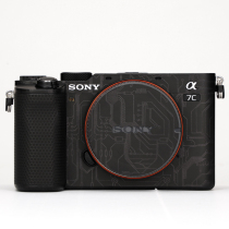 Meibentang suitable for Sony A7C camera protective film SONY a7c body sticker leather texture frosted camouflage 3M