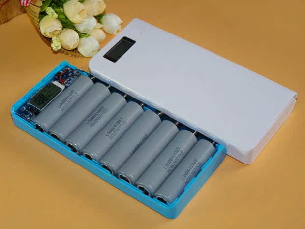 Màn hình kỹ thuật số tự chế hàn miễn phí sạc bộ kho báu điện thoại di động hộp vỏ lồng nhau mô đun sạc nhanh phổ quát - Ngân hàng điện thoại di động sạc dự phòng phát wifi