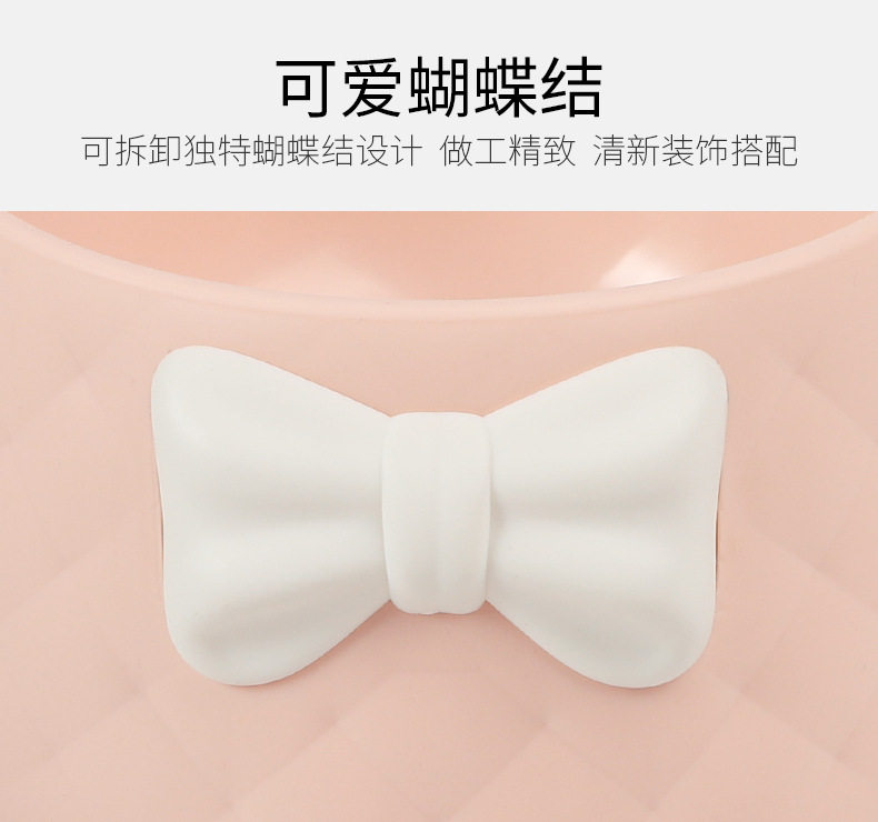 新款马卡龙加深防漏宠物猫咪颜值碗 INS风蝴蝶结菱形纹路猫碗插图3 新款马卡龙加深防漏宠物猫咪颜值碗 INS风蝴蝶结菱形纹路猫碗插图3