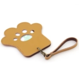 Кожаный милый картхолдер, большой чехол для проездного, воловья кожа, из натуральной кожи