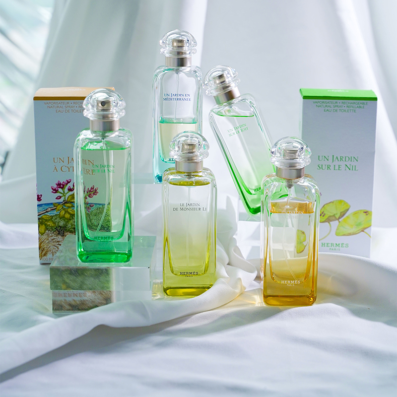 [Formal Edition] Hermes Eau De Toilette Mr. Nile Rooftop Garden West Moss Island Second Uncle