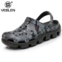 VEBLEN giày lỗ mùa hè giày nam đế xuồng chống trượt mềm mại giày  nam