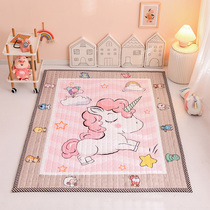 Baby crawling mat thickened and tasteless household baby mat environmentally friendly folding living room childrens floor mat can be washed and non-slip