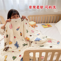 Baby quilt pure cotton summer cool quilt small quilt newborn small quilt kindergarten thickened cover quilt baby spring and autumn quilt