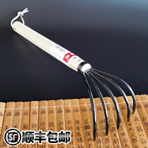 Five-claw rake five-tooth rake claw loosening soil turning basin tools to pick seafood farm tools beach digging seafood gardening rakes to catch the sea