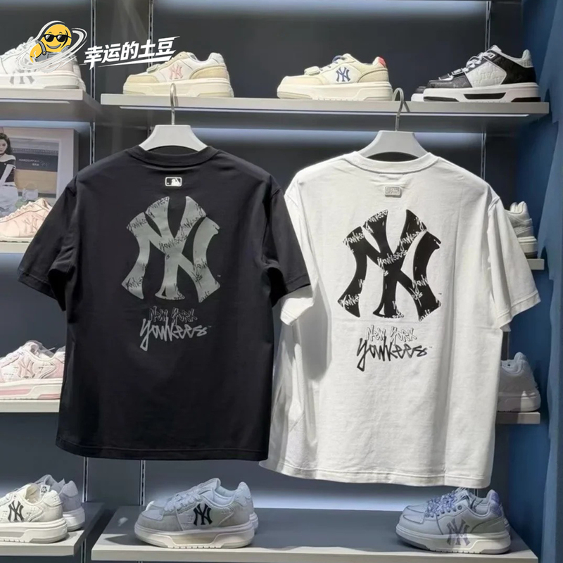 Mlb 26Th Summer Model Men's and Women's Couple Sports Casual Cotton Round Neck Short-Sleeved T-Shirt 3Atsb0563 Mlb 26Th Summer Model Men's and Women's Couple Sports Casual Cotton Round Neck Short-Sleeved T-Shirt 3Atsb0563