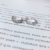 s925 sterling bạc dây chuyền nhẫn nữ thời trang cá tính thủy triều gió lạnh thiết kế cảm giác ròng màu đỏ cổ điển nhẫn ngón trỏ - Nhẫn