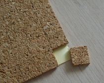 High quality bottom price glass Cork gasket anti-friction easy to tear and no residue glass transport protection Cork pad