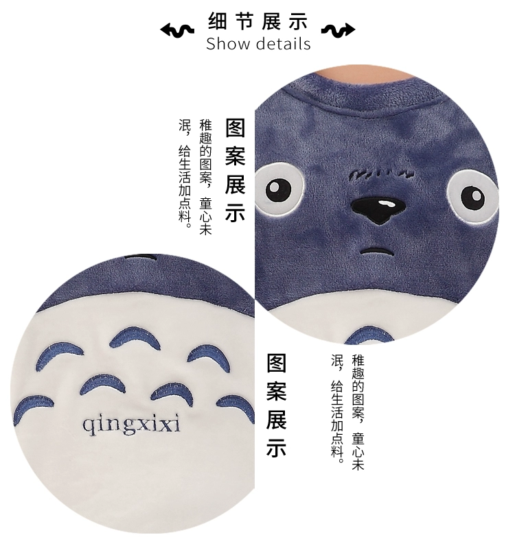 Mùa đông vài bộ đồ ngủ san hô lông cừu phụ nữ dày mùa đông cộng với nhung nam flannel mùa thu và mùa đông sang trọng phù hợp với Chinchilla