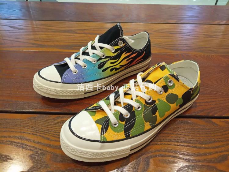 Bộ đếm chính hãng Converse Converse 1970S giày vải phiên bản retro 164408C 164407C 164410 - Plimsolls giày sneaker nam trắng