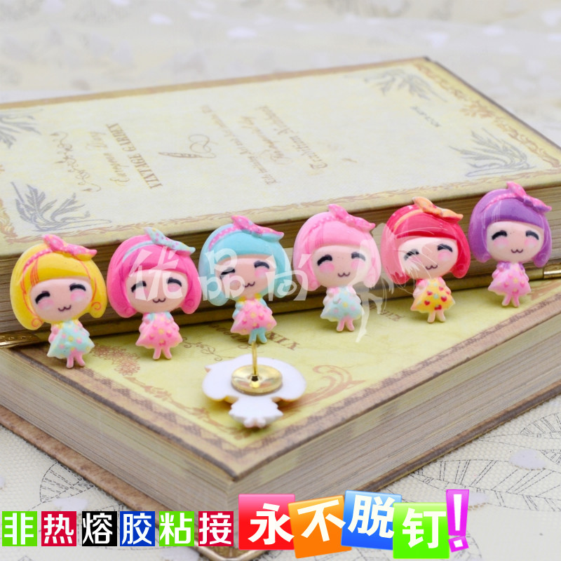 Drawing Nails by nail working words Photo board wall Decorative Ground Drawings Big Heads Colorful long colored creative small cork big nail nails 