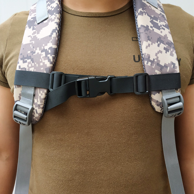 New shoulder bag non-slip belt Adult shoulder bag fixed buckle buckle Chest buckle bag belt tightening anti-off web buckle