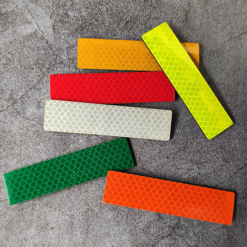 Outdoor night road safety reflective long strip magic stickers personality highlight eye-catching reflective backpack stickers chest stickers