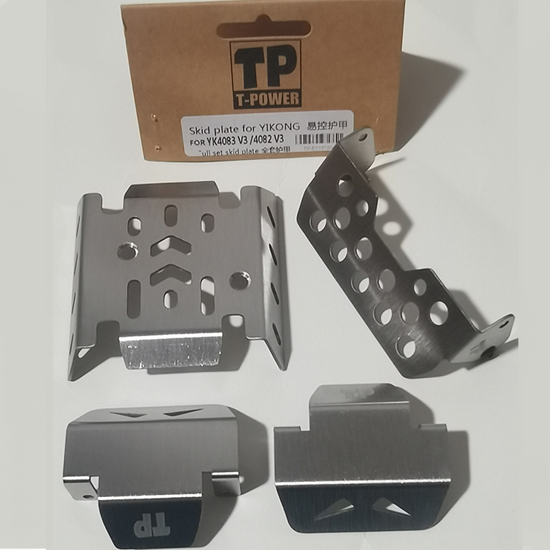 1/8 Easy Control Yk4083 V3 4082 V3 Chassis Armor Metal Guard Plate Tp Armor