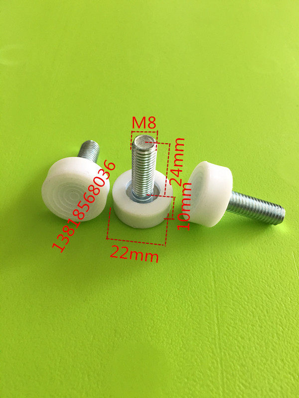Adjusting foot nylon adjusting foot adjusting foot furniture foot pad foot adjusting screw foot M8
