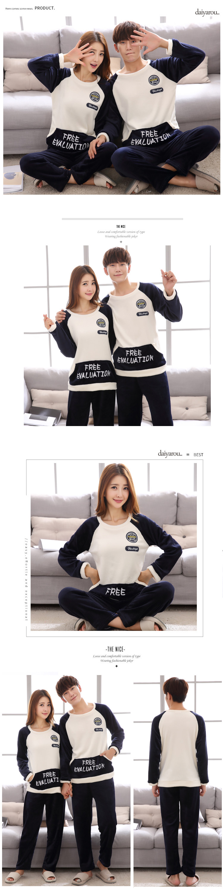 Pyjama mixte OTHER   en Polyester Polyester  à manches longues - Ref 3005037 Image 21