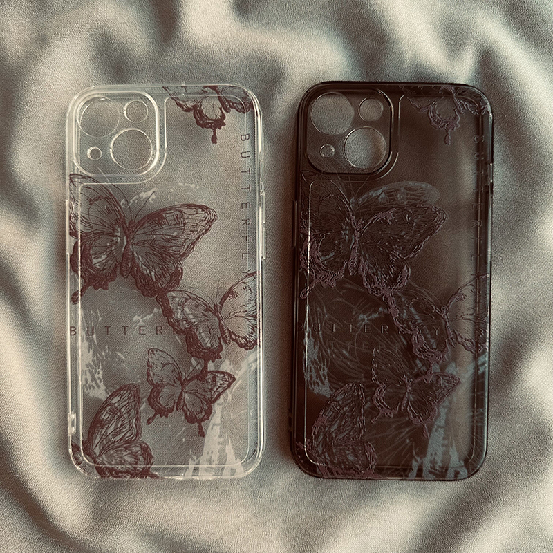 Ghost Line Butterfly Case Suitable for Apple 15/16/17 Pro Max Phone Cases iPhone 11 /12/13 Transparent High-Definition Anti-Drop 14Pro Original X/Xs Personalized Transparent Black 15/16 Plus Niche Ghost Line Butterfly Case Suitable for Apple 15/16/17 Pro Max Phone Cases iPhone 11 /12/13 Transparent High-Definition Anti-Drop 14Pro Original X/Xs Personalized Transparent Black 15/16 Plus Niche