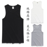 Летняя спортивная пони, хлопковый жилет для спортзала, в американском стиле