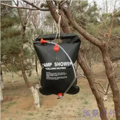 Outdoor portable bath water bag Outdoor shower bag Solar bath bag Bath bag 20L