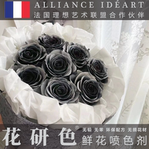 Flower research color flower spray paint flower art dye flower art spray color agent combination color package