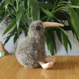 Плюшевая кукла с имитацией киви, кукла-птица киви, бескрылая птица киви, коричневая кукла-птица в стиле Новой Зеландии