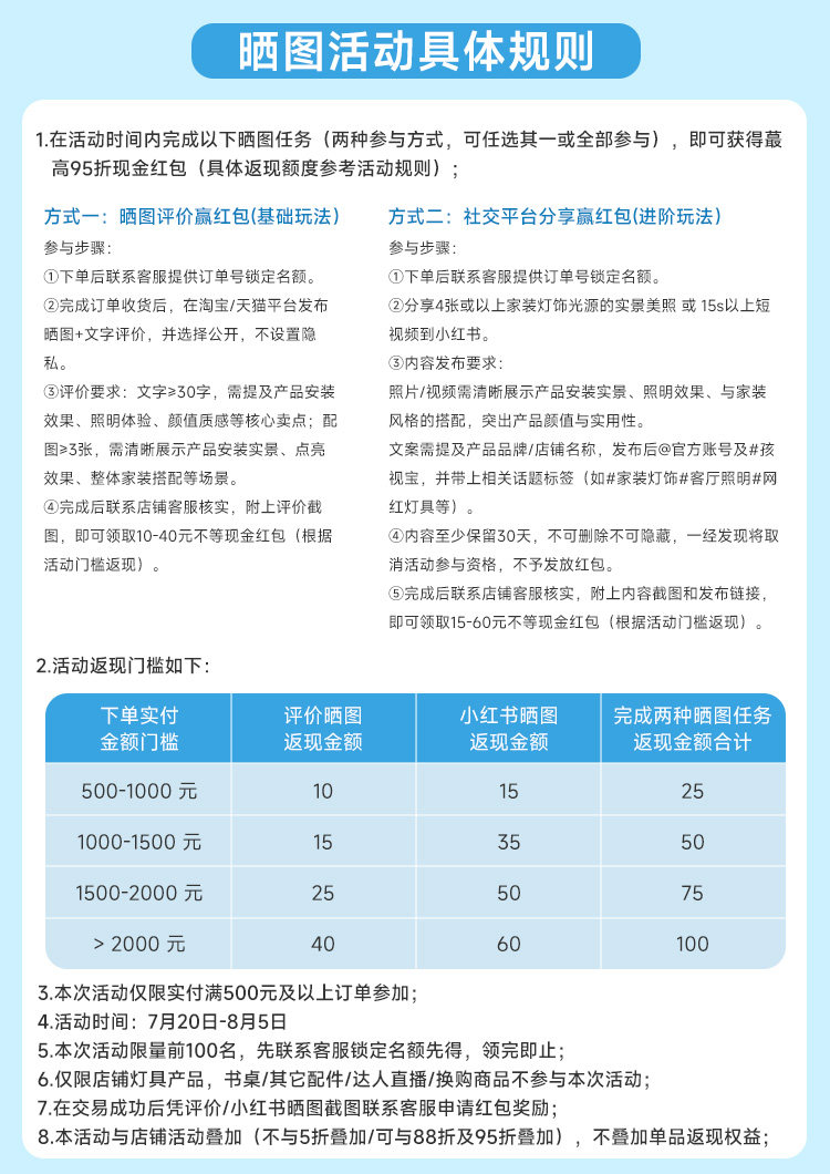 晒图活动图