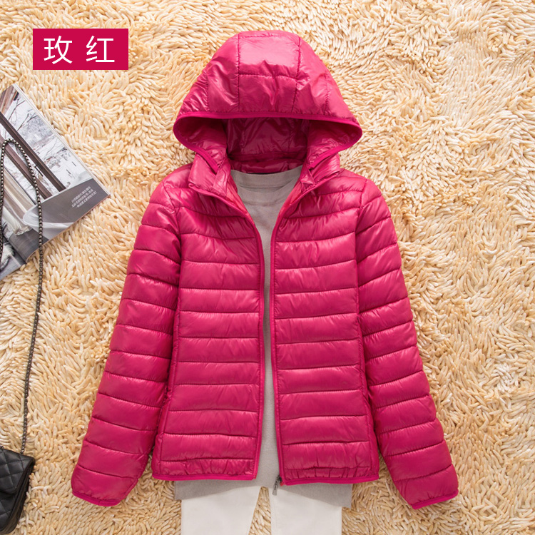 Đặc sản chống mùa thu đông mới nhẹ và mỏng phần xuống quần áo cotton mỏng cho nữ áo khoác mỏng áo khoác béo