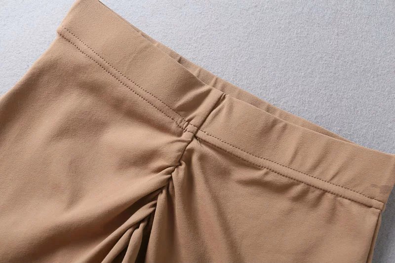 ZZ xương ZZ cotton đào hông hông hông căng Barbie bột màu đất thể dục thể thao cơ sở yoga quần short quần short nữ kaki ngang gối