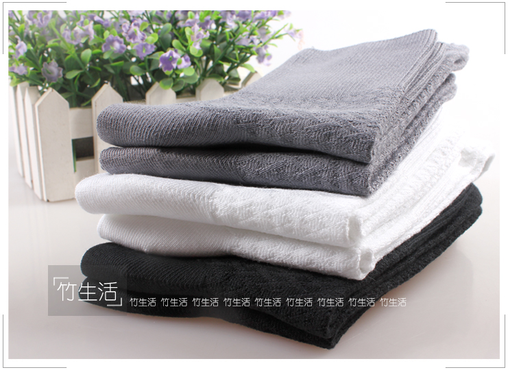 Vớ tre bằng than tre Tất nam nam dài vừa dày ống dày Thông gió dài và lớn tốt hơn cotton quần tất mỏng mùa hè