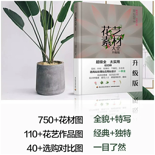 2 тома все - цветочный художник + полная коллекция цветочных материалов. Обновленная версия. Вырезать и сухие цветы. Методы комбинации цветов для ветвей, листьев, фруктов и учебных пособий по дизайну цветов. Книги Домашняя мебевка цветочных техник. Места для отделки внутренних дел.