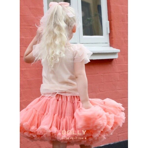 Jupe fillette en mousseline de soie - Ref 2052625 Image 7