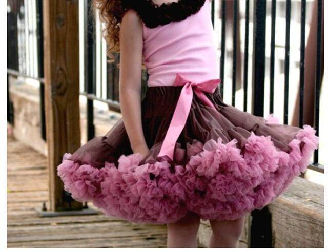 Jupe fillette en mousseline de soie - Ref 2052625 Image 62