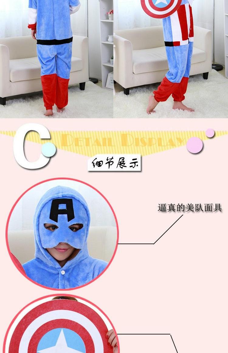 Iron Man Superman Spider-Man Bộ đồ ngủ Xiêm Phụ nữ Mùa đông dành cho người lớn Phim hoạt hình Anime Animal Nam Học sinh Học sinh Kho báu đồ bộ mặc nhà