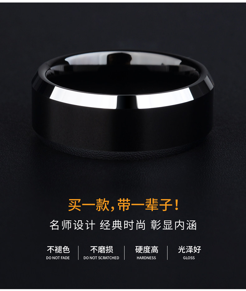 Bague homme en Or tungstene - Ref 3088227 Image 15