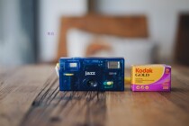 Jazz Blue Transparent dz110 Microfilm Camera