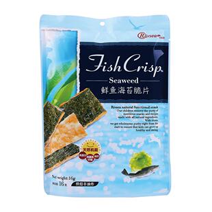禾泱泱鲜鱼海苔脆片
