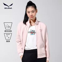 Salewa Salerohwa cheerleader cardiotheca womens spring new outdoor long sleeve casual fashion stand jacket Sport blouses