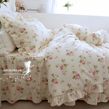 Imported new lihua princess style four-piece bedding set
