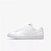 Metoo bị mất Nike Blazer Giày thấp nữ màu trắng cắt thông thường 555190-102 giày thể thao Dép / giày thường