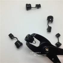 Power cord buckle environmentally friendly nylon flame retardant 4N-4 wire clip 5N-4 coil 6N-4 black nylon clip