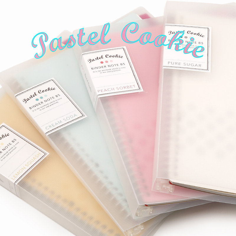 Japan KOKUYO National Reputation Colour Cookie Coil This Fresh Hand Ledger Loose-leaf Notebook Student Remember Live Page Clip