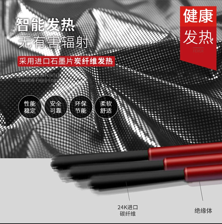 Sưởi ấm vest thông minh usb sạc ấm sưởi ấm xuống áo khoác bông điện carbon sợi vest vest xuyên biên giới áo ba lỗ tập gym