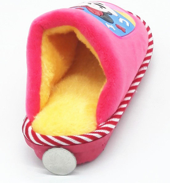 Pantoufles enfants en suède pour hiver - Ref 1035526 Image 22