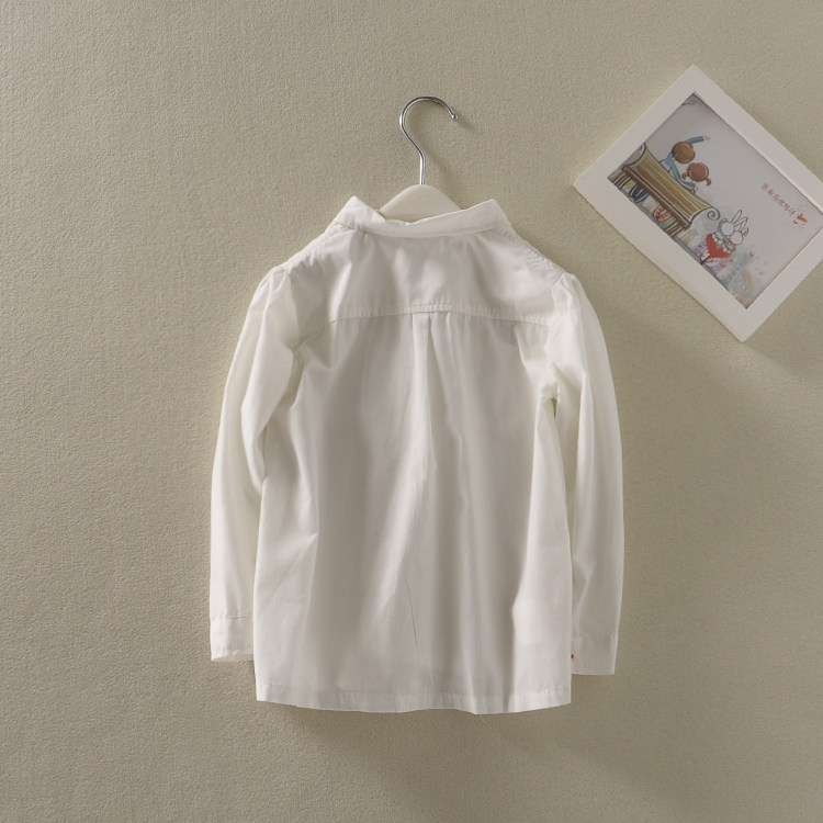 Chemise fille à manche longue - Ref 2086692 Image 10